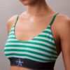 Graphic Monogram Microfiber Stretch Unlined Bralette