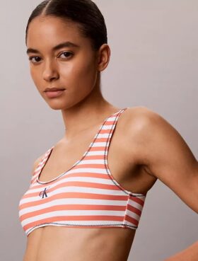 Graphic Monogram Swim Bralette