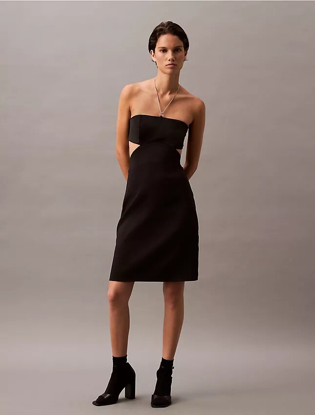 Halter Cut out Mini Dress Halter Cut out Mini Dress