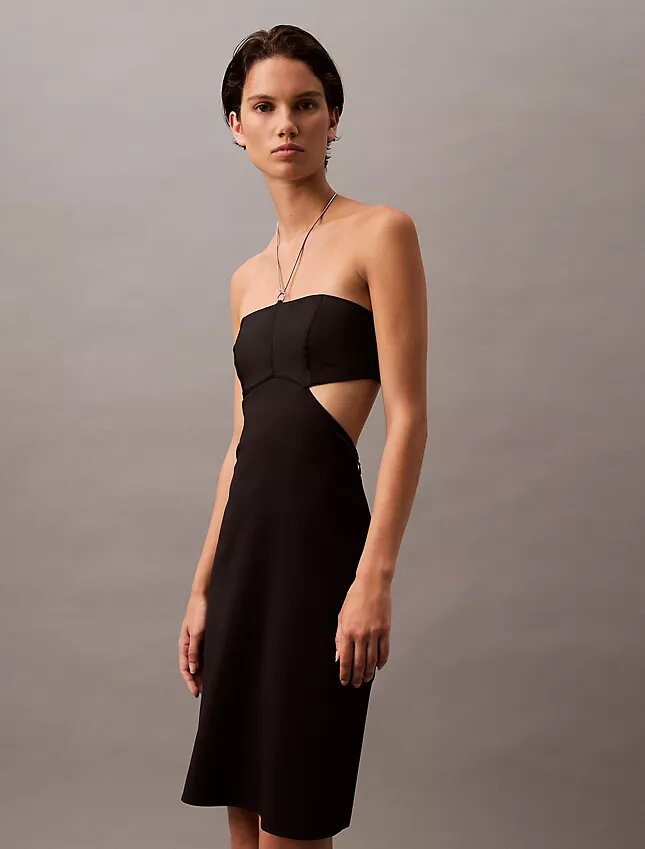 Halter Cut out Mini Dress Halter Cut out Mini Dress