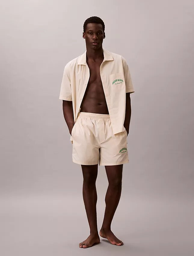 Heritage Classic Cotton Poplin Sleep Shorts Heritage Classic Cotton Poplin Sleep Shorts