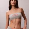 Heritage Classic Cotton Stretch Lightly Lined Bandeau Bralette