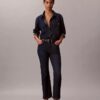 High Rise Cropped Flared Jeans