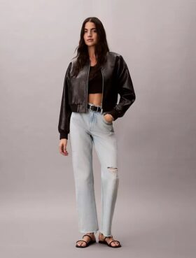 High Rise Straight Jeans High Rise Straight Jeans