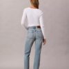 High Rise Straight Jeans