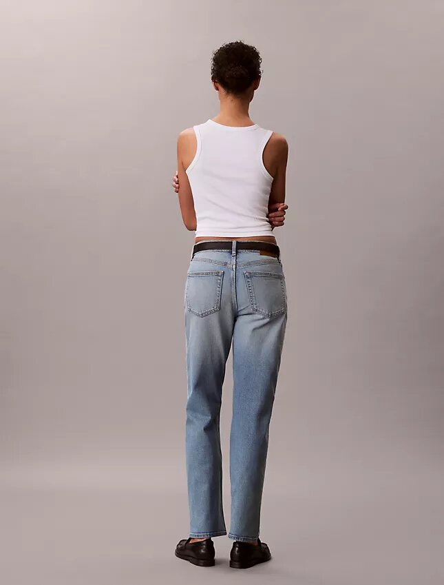 High Rise Straight Jeans High Rise Straight Jeans