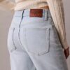 High Rise Straight Jeans