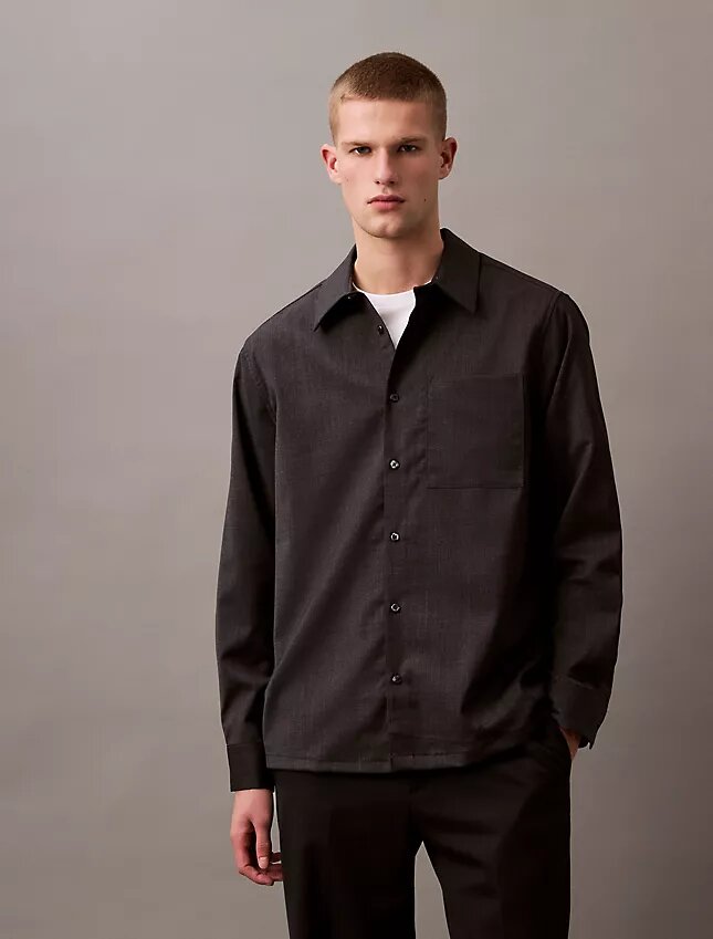 Houndstooth Flannel Classic Button-Down Shirt Houndstooth Flannel Classic Button-Down Shirt