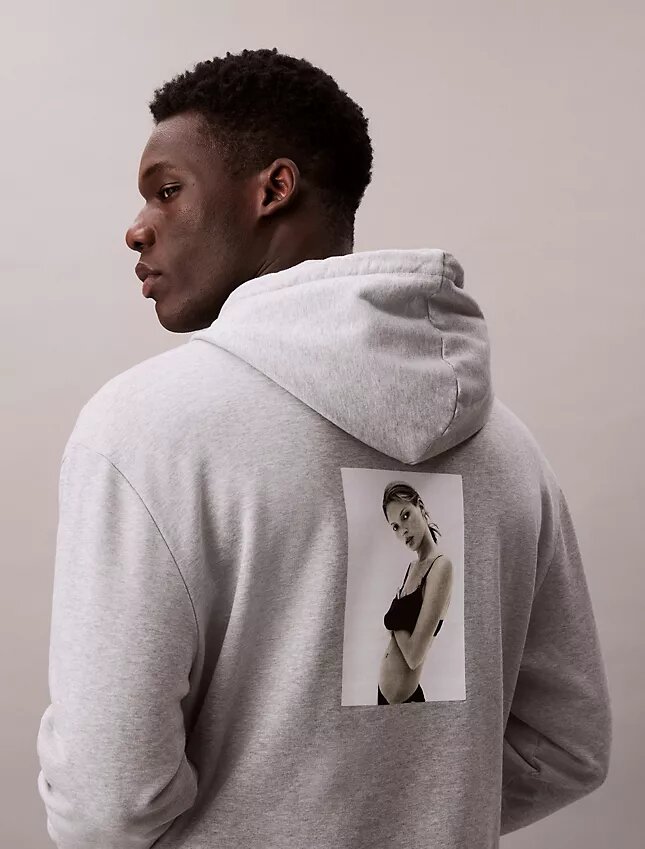 Kate Moss Fleece Graphic Hoodie Kate Moss Fleece Graphic Hoodie