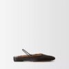 Lana Silk Satin Ballerina Flat
