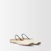 Lana Silk Satin Ballerina Flat