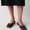 Lana Silk Satin Ballerina Flat