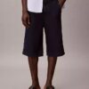Lightweight Indigo Denim Long Shorts