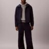 Lightweight Indigo Denim Track Pants