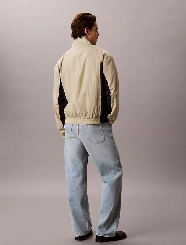 Lightweight Nylon Colorblock Windbreaker Jacket Lightweight Nylon Colorblock Windbreaker Jacket