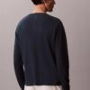 Linen Blend Crewneck Sweater