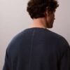 Linen Blend Crewneck Sweater