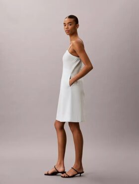 Linen Blend Dress