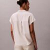 Linen Blend Short Sleeve Classic Shirt