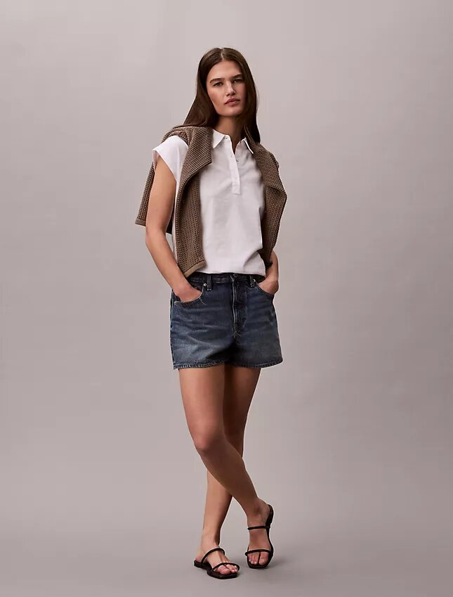 Linen Blend Short Sleeve Top Linen Blend Short Sleeve Top