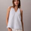 Linen Blend Sleeveless Top Linen Blend Sleeveless Top