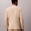 Linen Blend Slim Blazer