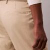 Linen Blend Slim Pants