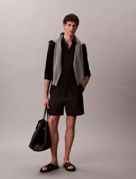 Linen Cotton Classic Button-Down Shirt