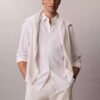 Linen Cotton Classic Button-Down Shirt