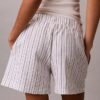 Linen Cotton Pull-On Shorts Linen Cotton Pull-On Shorts