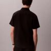 Linen Cotton Short Sleeve Button-Down Shirt