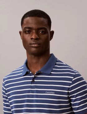 Liquid Touch Stripe Polo Shirt