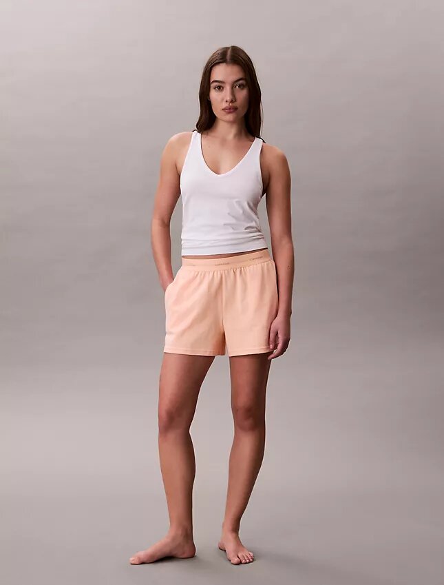 Logo Cotton Jersey Sleep Short Logo Cotton Jersey Sleep Short