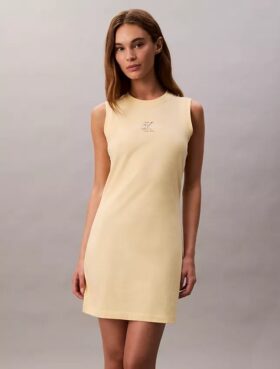Logo Graphic Mini Tank Dress