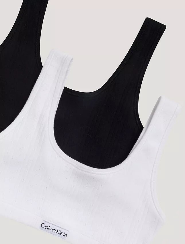 Logo Rib 2-Pack Bralette Logo Rib 2-Pack Bralette