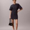 Logo Rib Interlock T-Shirt Dress