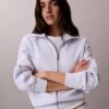 Logo Tape Full Zip Sweatshirt
