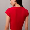 Lunar New Year Emblem Logo Crop T-Shirt