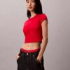 Lunar New Year Emblem Logo Crop T-Shirt