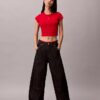 Lunar New Year Emblem Logo Crop T-Shirt