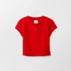 Lunar New Year Emblem Logo Crop T-Shirt