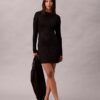 Lurex Merino Wool Blend Mini Sweater Dress Lurex Merino Wool Blend Mini Sweater Dress