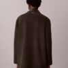 Melton Wool Blend Car Coat