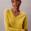 Merino Wool V-Neck Sweater