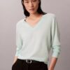Merino Wool V-Neck Sweater