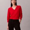 Merino Wool V-Neck Sweater