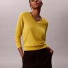 Merino Wool V-Neck Sweater