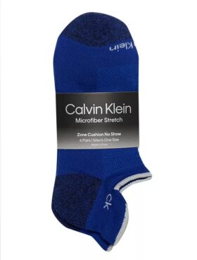 Microfiber 6-Pack No Show Socks