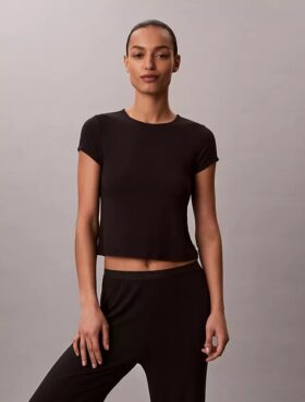 Modal Stretch Drop Needle Baby Tee