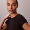Modal Stretch Drop Needle Baby Tee